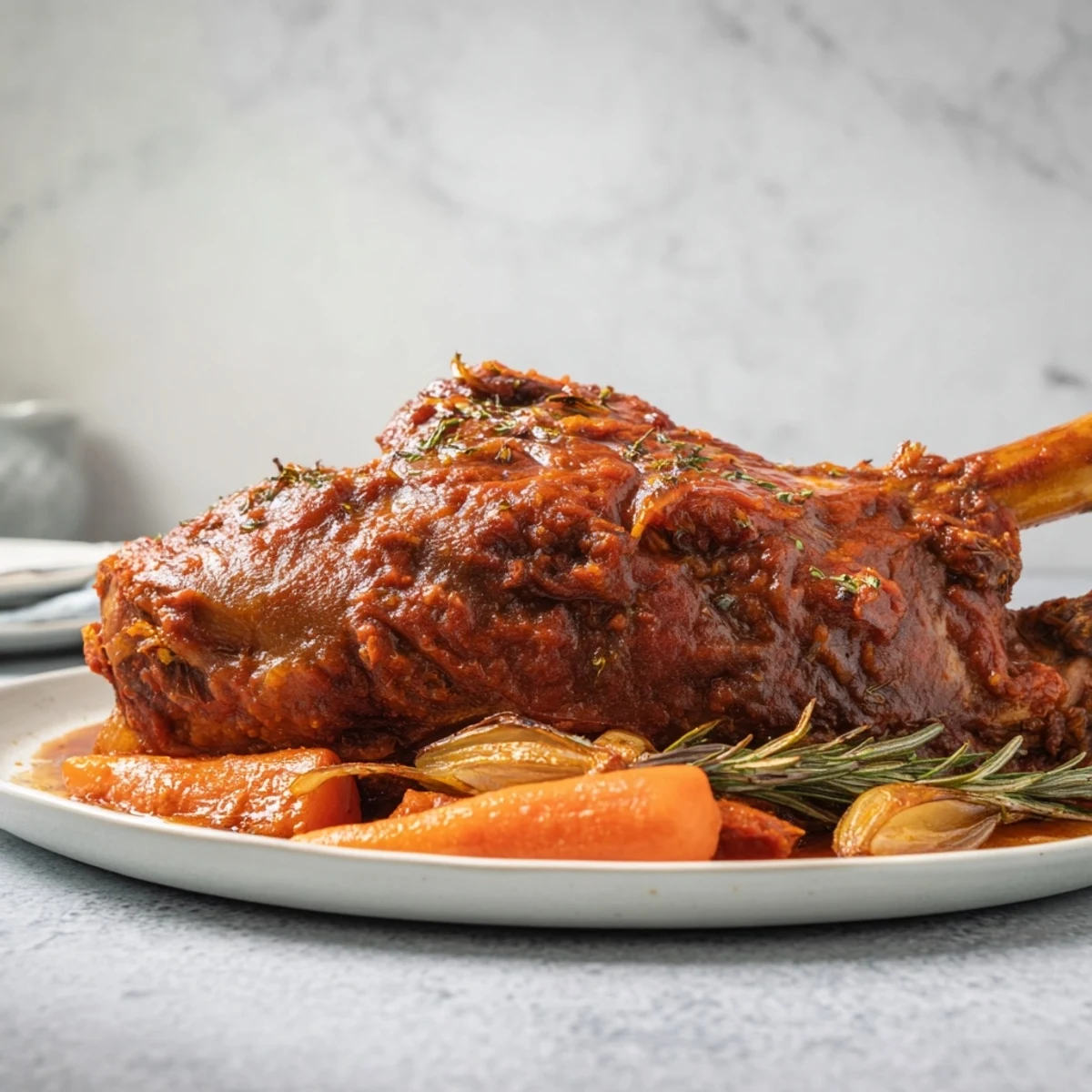 Slow-Roasted Lamb Shanks