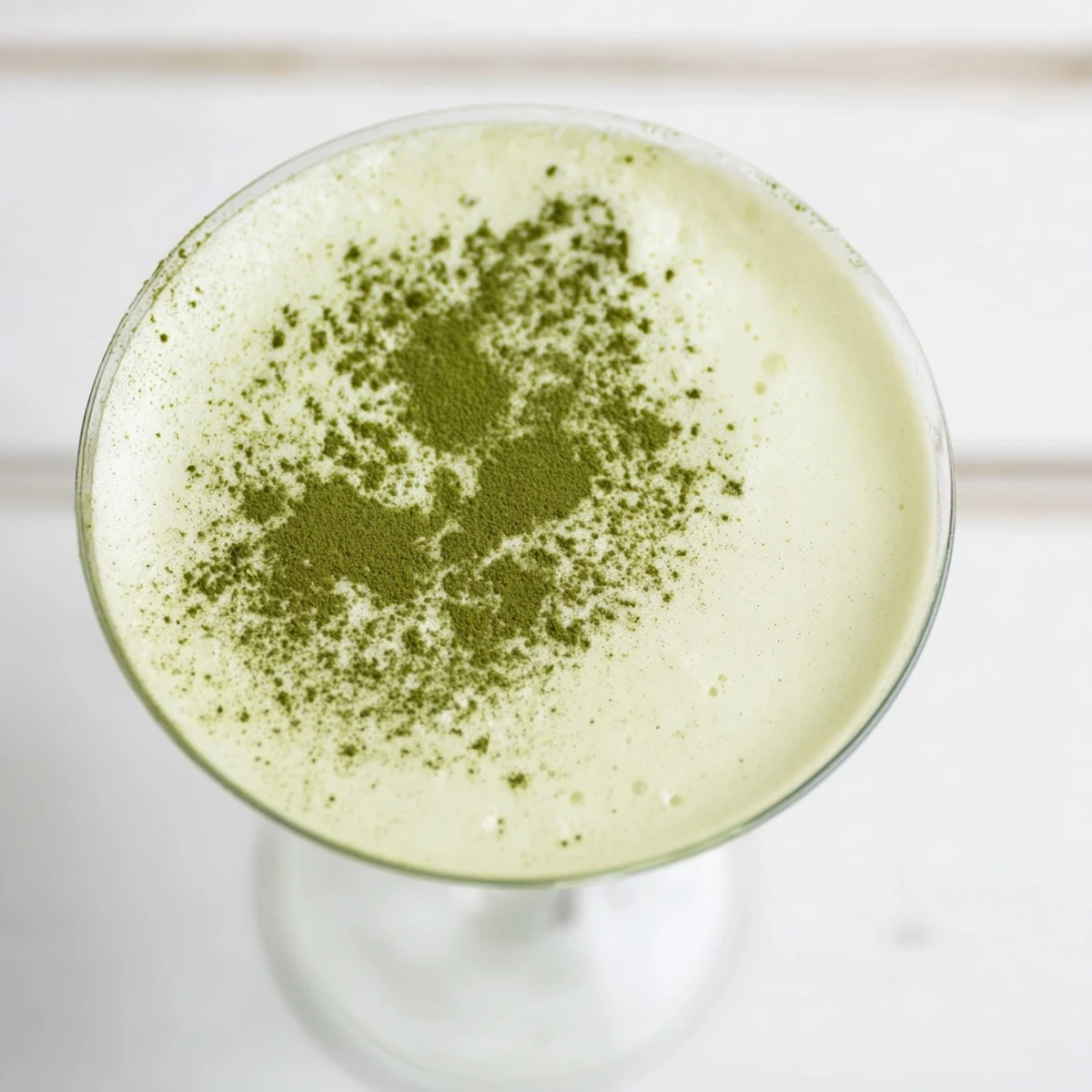Matcha Martini Cocktail
