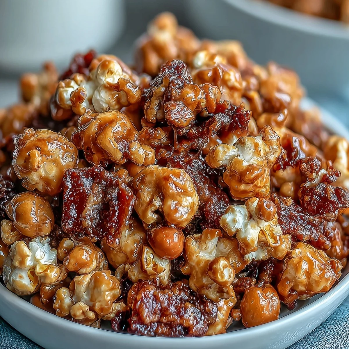Sweet and Salty Popcorn Snack Mix