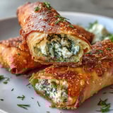 Fresh dill and lemon wedges garnish the platter, highlighting the Mediterranean appetizer's savory aroma.