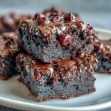 Fudgy Fiber-Maxxing Bean Brownie Bites, a gluten-free treat, ready to enjoy.