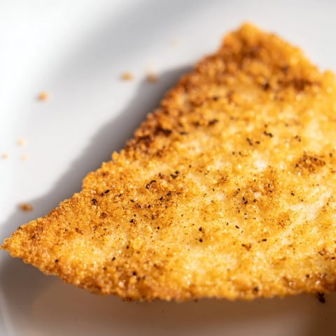 Golden brown Cottage Cheese Chips, baked to crispy perfection and seasoned with smoked paprika and garlic on a wooden board.