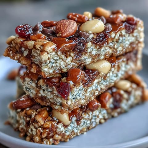 No-Bake Granola Energy Bars