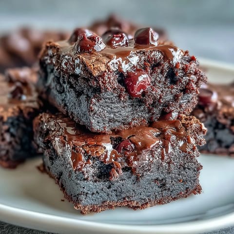 Fudgy Fiber-Maxxing Bean Brownie Bites, a gluten-free treat, ready to enjoy.