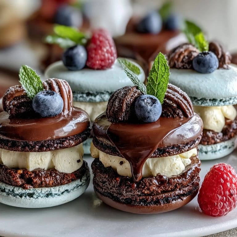 Graduation party dessert board with macarons, chocolate truffles, and fresh fruit, perfect for sharing and celebrating.