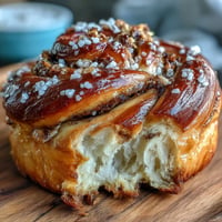 Soft, golden Swedish cardamom buns glistening with pearl sugar.